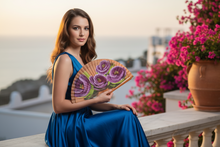 Cargar imagen en el visor de la galería, Abanico Flores de Amatista