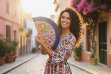 Cargar imagen en el visor de la galería, Abanico Fantasía Picassio