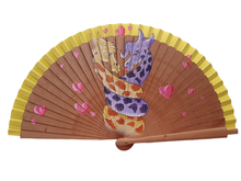 Cargar imagen en el visor de la galería, Abanico Lady Giraffe