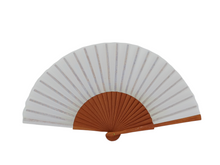 Cargar imagen en el visor de la galería, Abanico liso de colores (ancho)