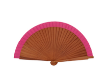Cargar imagen en el visor de la galería, Abanico liso de colores (estrecho)