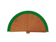 Cargar imagen en el visor de la galería, Abanico liso de colores (estrecho)