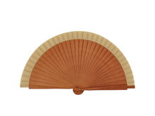 Cargar imagen en el visor de la galería, Abanico liso de colores (estrecho)