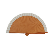 Cargar imagen en el visor de la galería, Abanico liso de colores (estrecho)