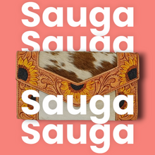 Cargar imagen en el visor de la galería, Cartera artesanal de piel