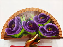 Cargar imagen en el visor de la galería, Abanico Flores de Amatista