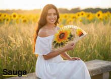 Cargar imagen en el visor de la galería, Abanico Gran girasol