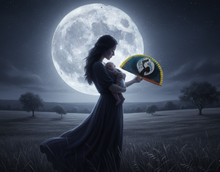 Cargar imagen en el visor de la galería, Abanico Luz de mamá