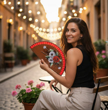 Cargar imagen en el visor de la galería, Abanico Las Peonias
