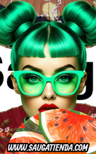 Cargar imagen en el visor de la galería, Abanico Breeze & Watermelon Fan🌞🍉