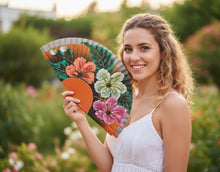 Cargar imagen en el visor de la galería, Abanico Hibiscus