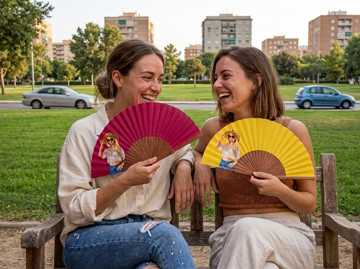 Los colores de la primavera: cómo combinar tu abanico con los looks de la temporada