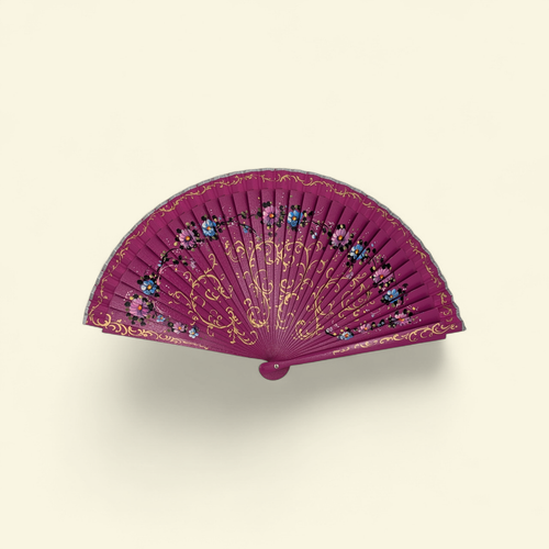 Abanico Danza Fucsia