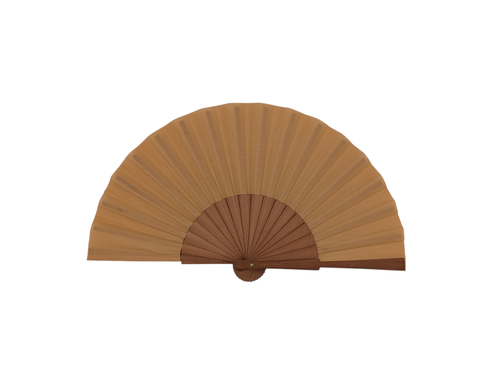 ABANICO LISO ANCHO · Peral · 19 cm
