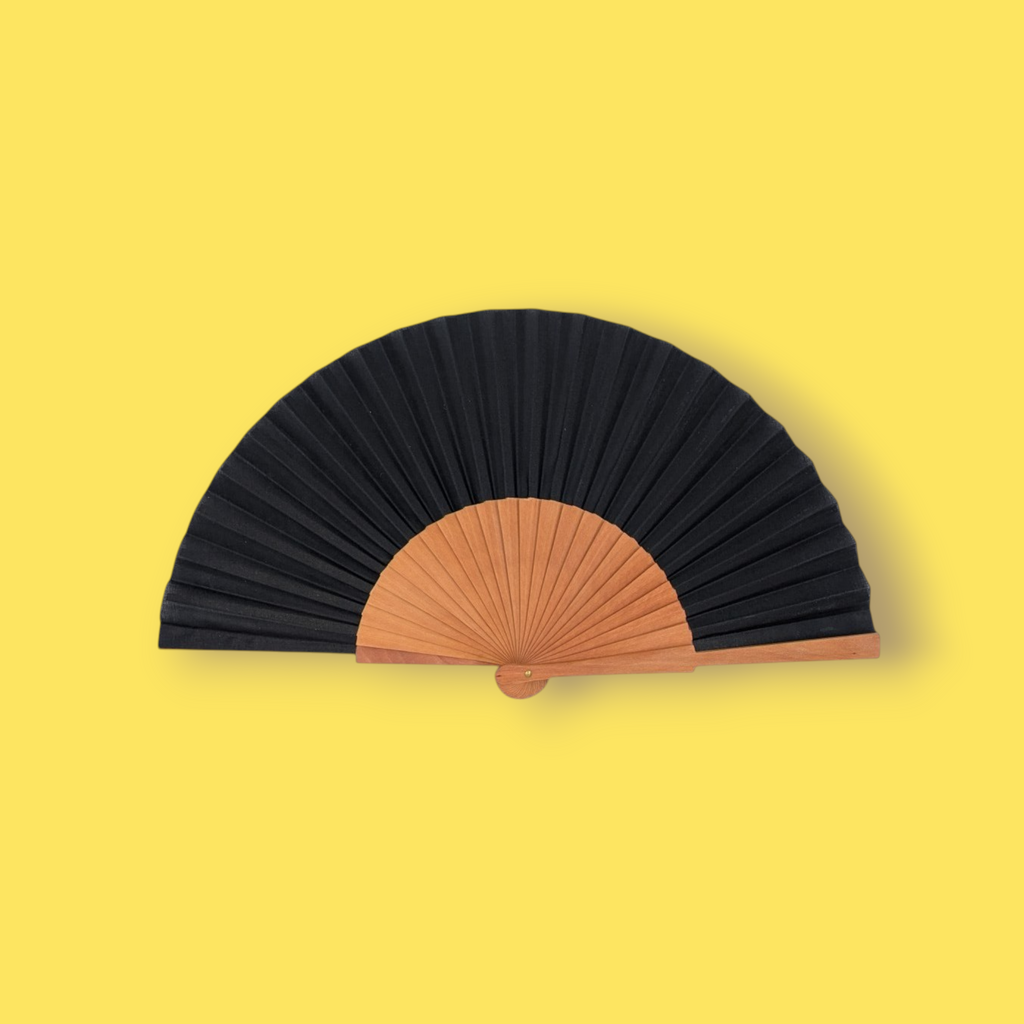 ABANICO LISO ANCHO · Peral · 23 cm