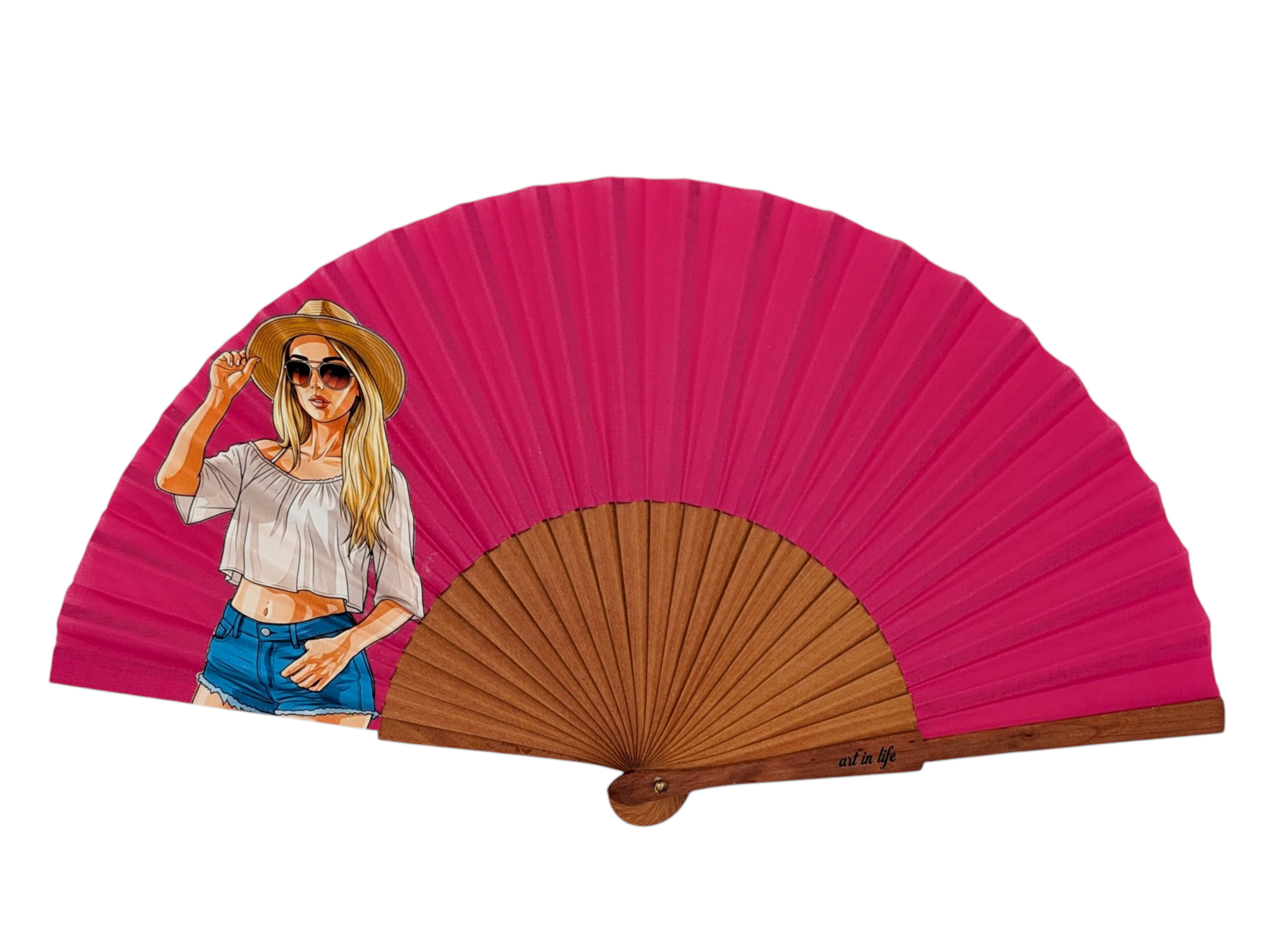 Abanico Minu Girl Fan🕶️👒