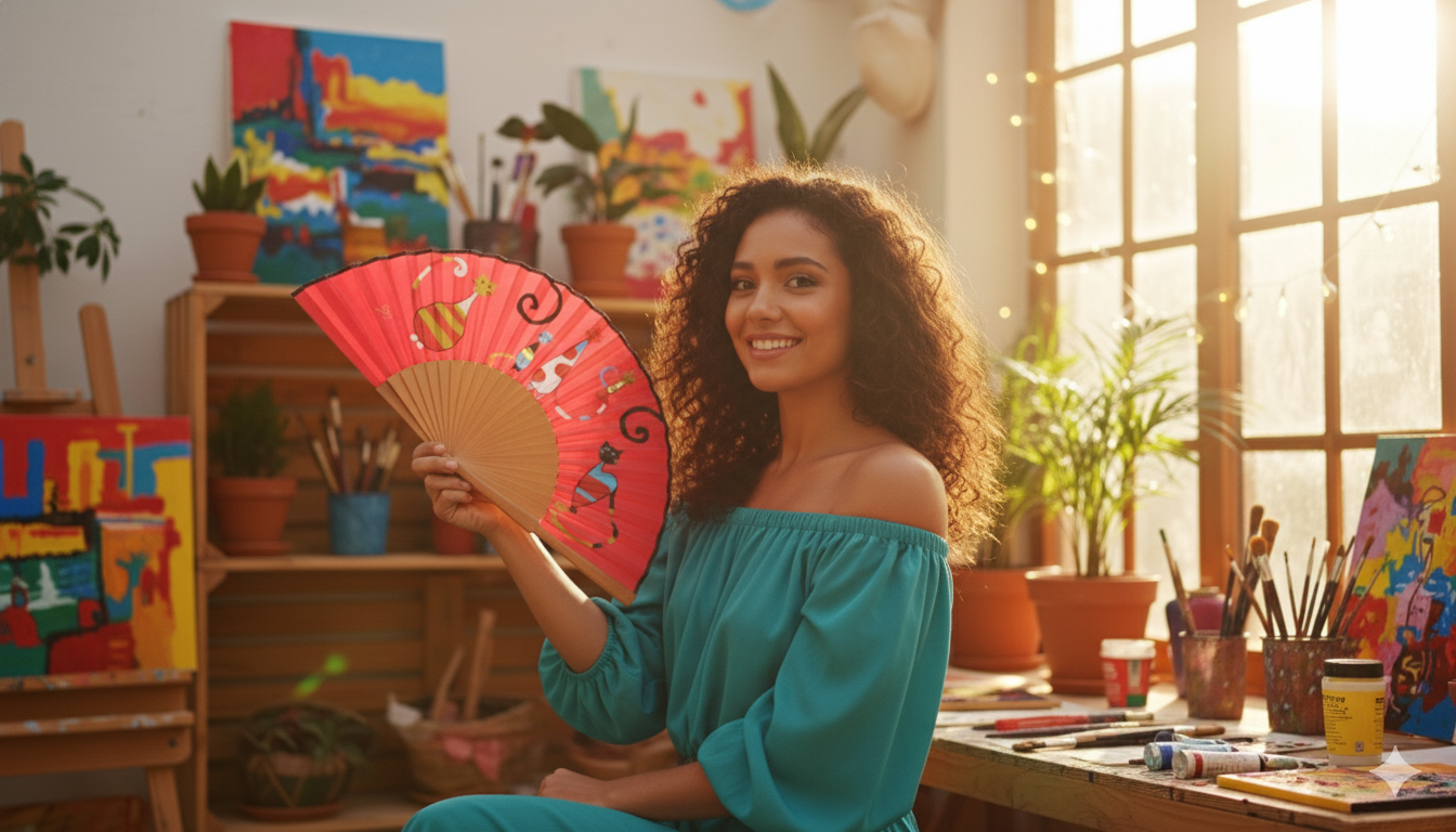 Abanico Michi Amichi