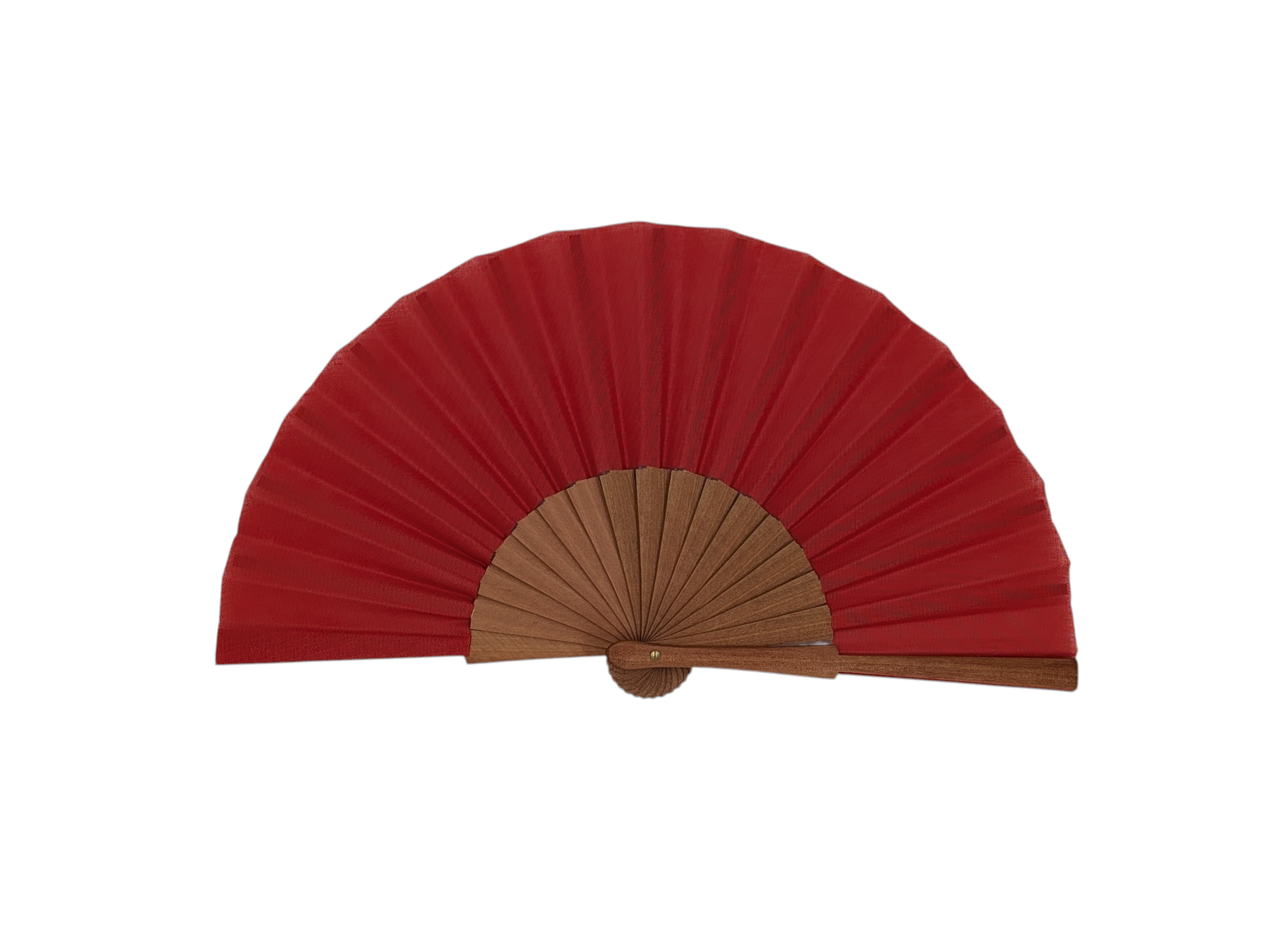 ABANICO LISO ANCHO · Peral · 19 cm