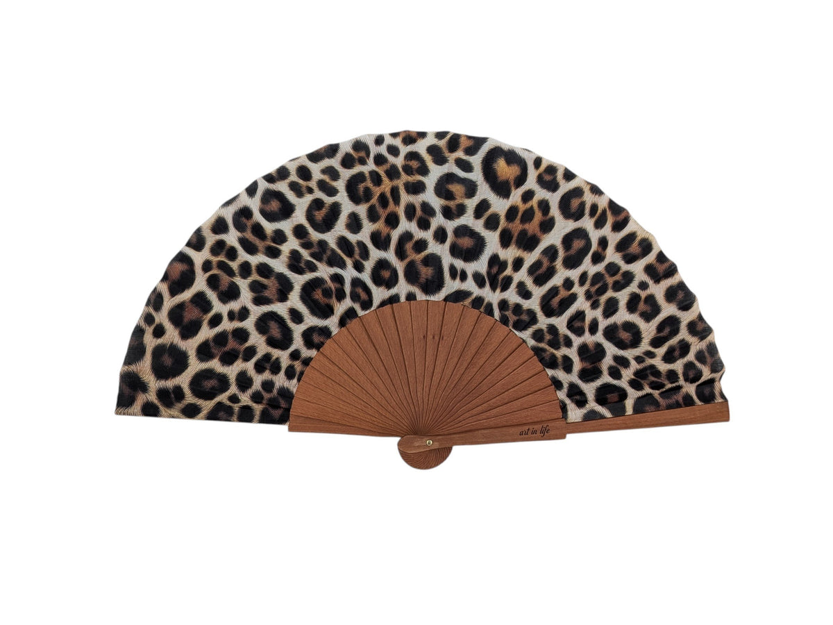 Abanico Leopard Animal Print