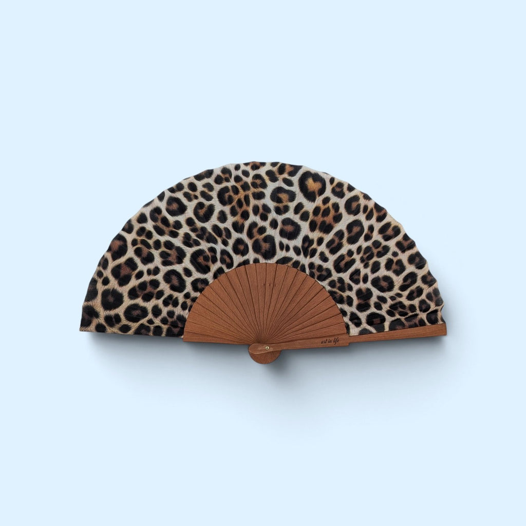 Abanico Leopard Animal Print