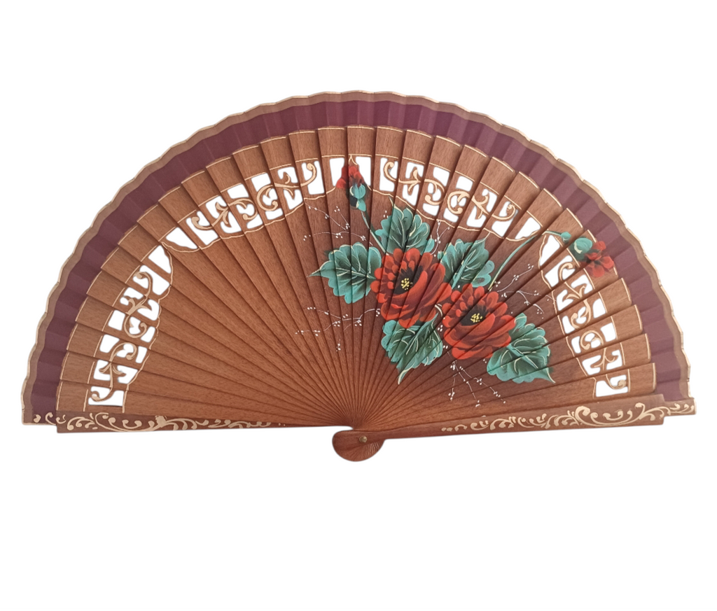 Abanico Carmesí