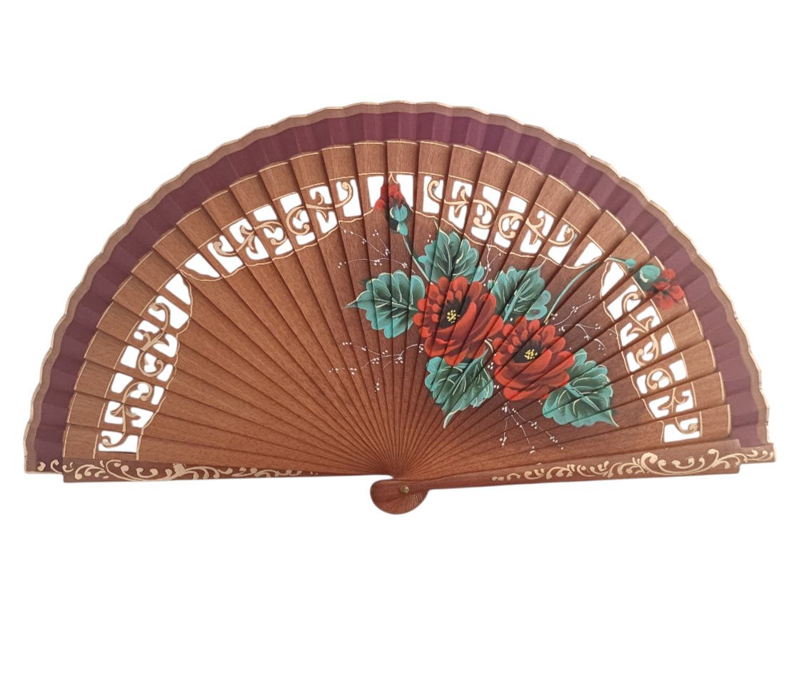 Abanico Carmesí