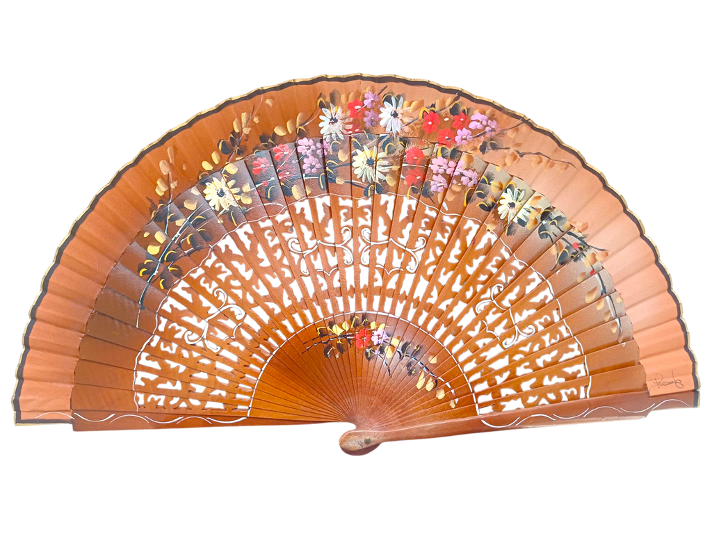 Abanico Terraco Tallada