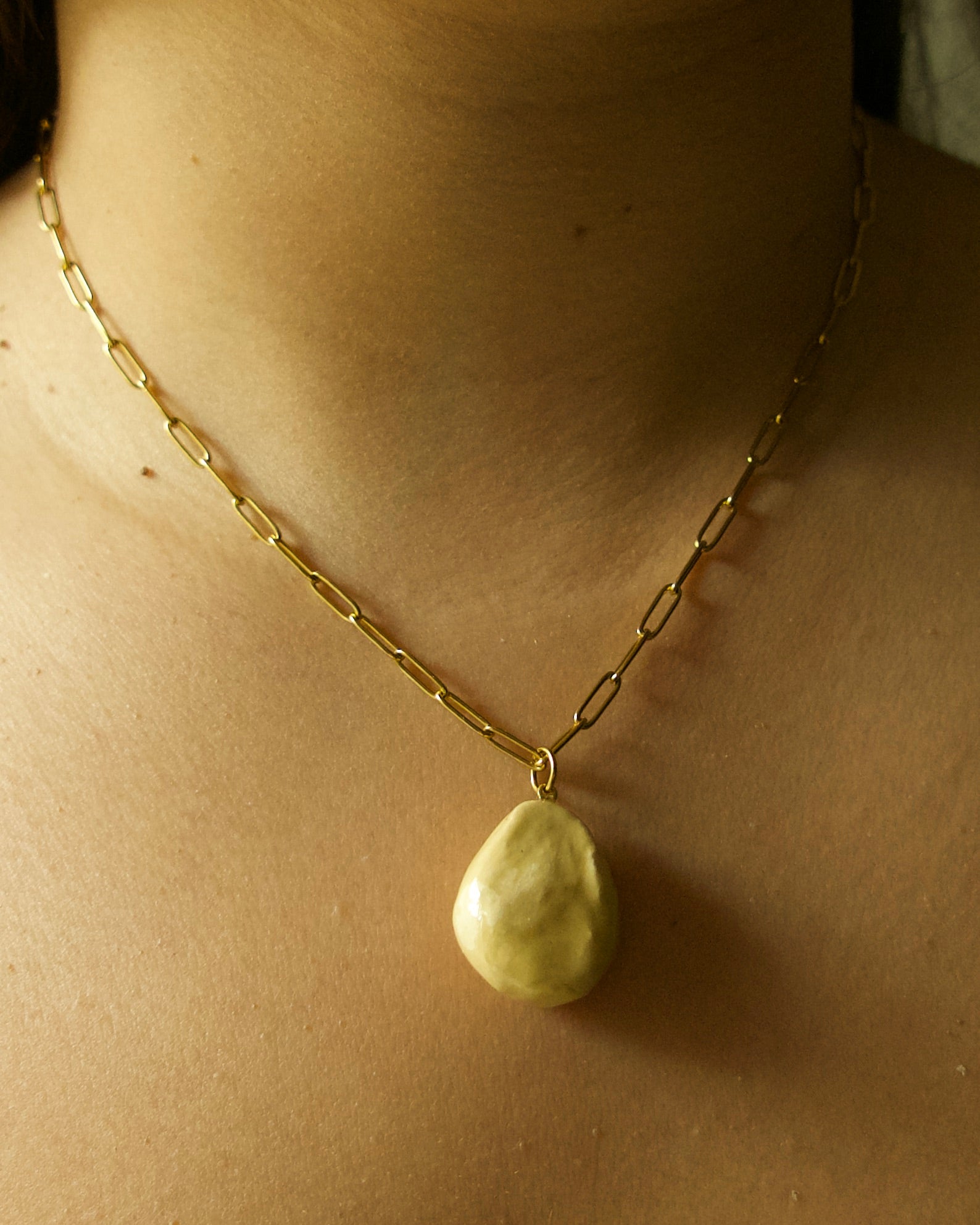Collar Gota Blanco