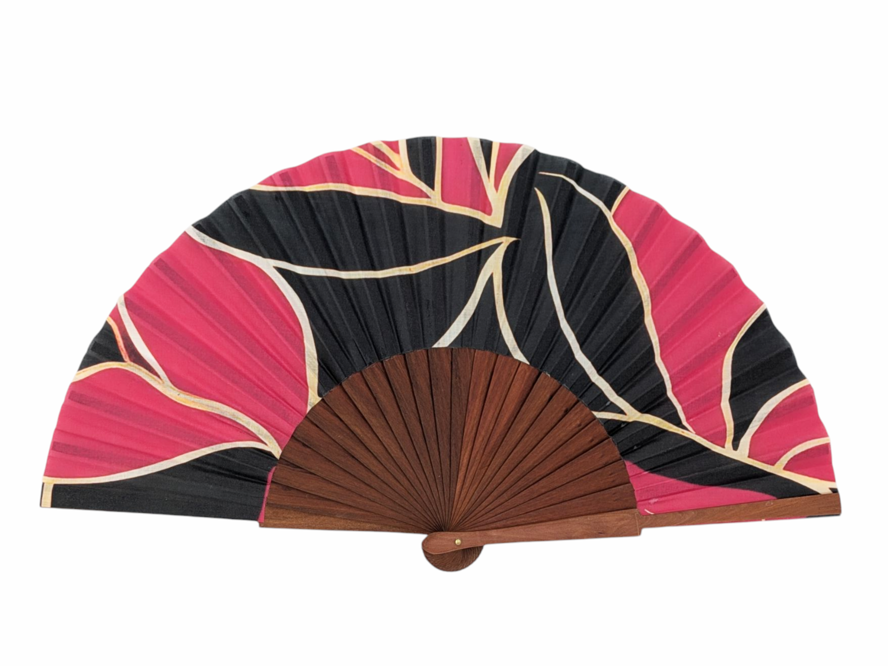 Abanico Ink & Rose Fan ✨💖