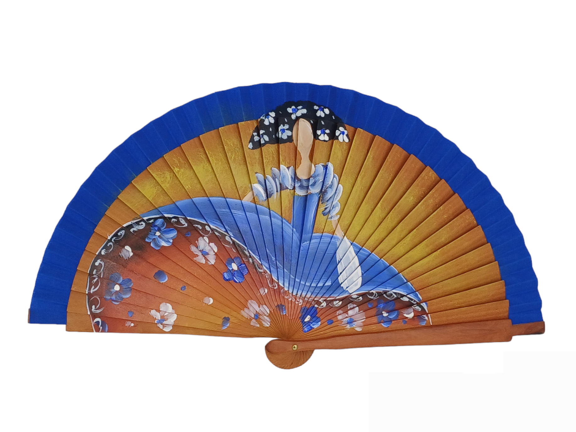 No podía faltar en nuestro repertorio Sauga el homenaje a la excepcional obra de Velázquez "Las meninas". El abanico Chic Meninas, un distinguido abanico moderno, galán y muy femenino que proyecta la imagen de una creativa silueta de mujer con un alegre atuendo e impactante vuelo en su falda. El abanico Chic Meninas reactiva los clásicos para seguir manteniéndolos vivos, logrando crear de nuevo tendencia.