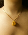 Collar Gota Ocre