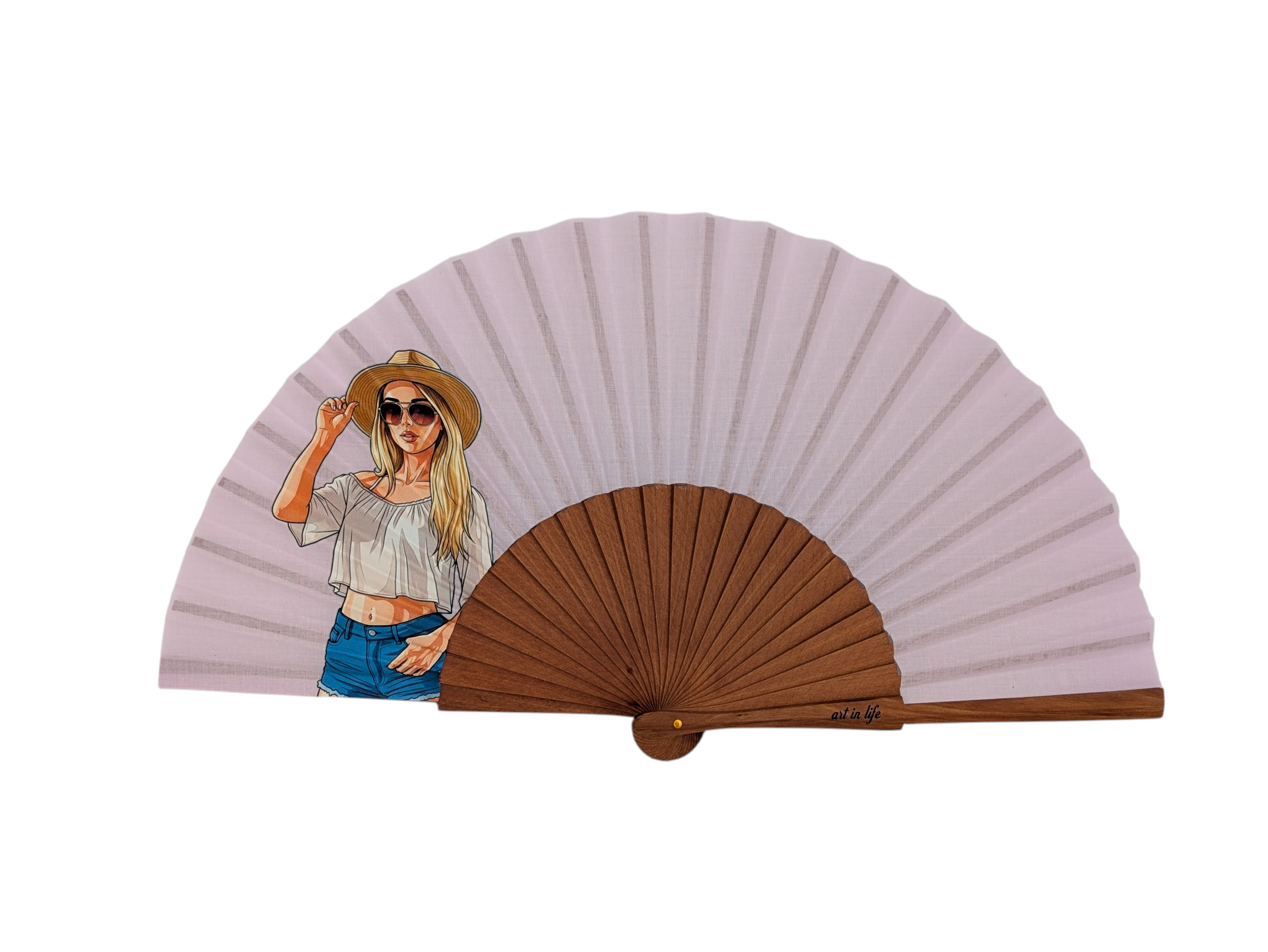 Abanico Minu Girl Fan🕶️👒