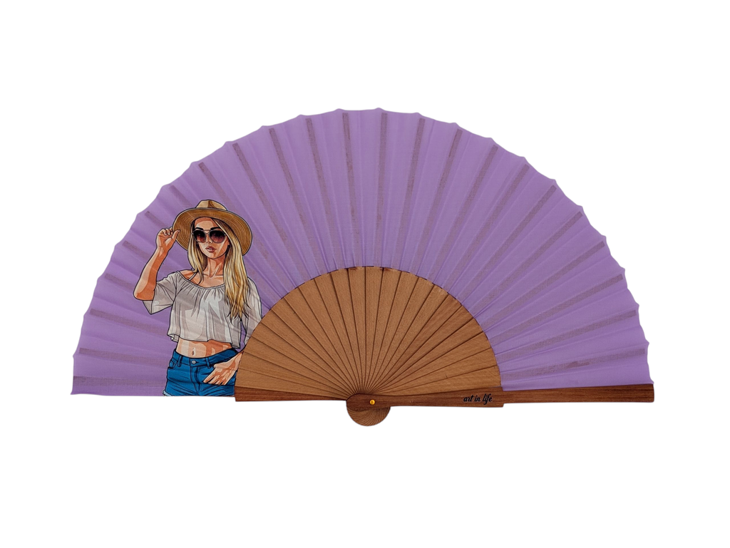 Abanico Minu Girl Fan🕶️👒