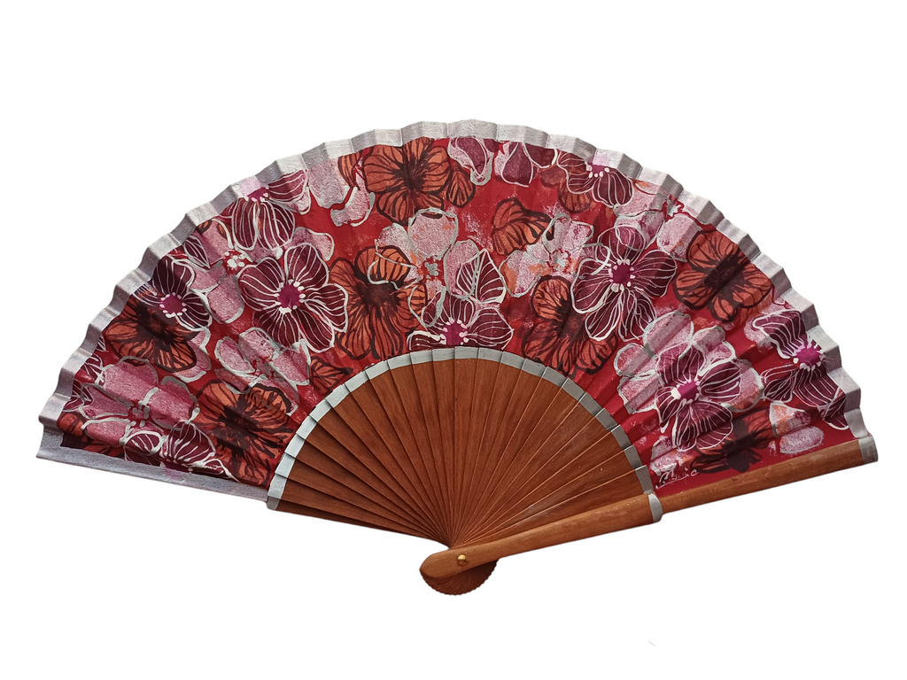 Abanico Abstracto Floral