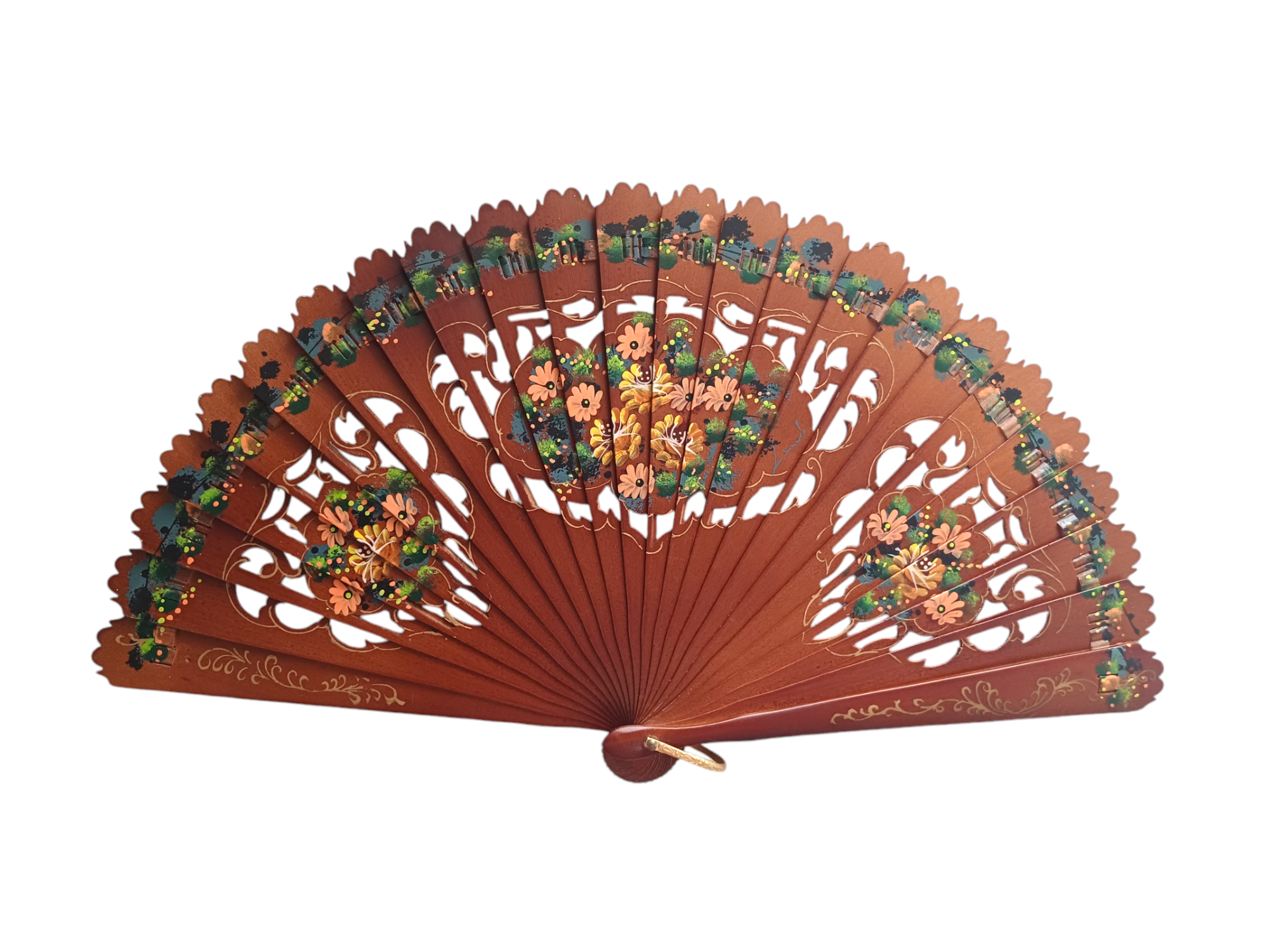 Abanico Tierra de flores