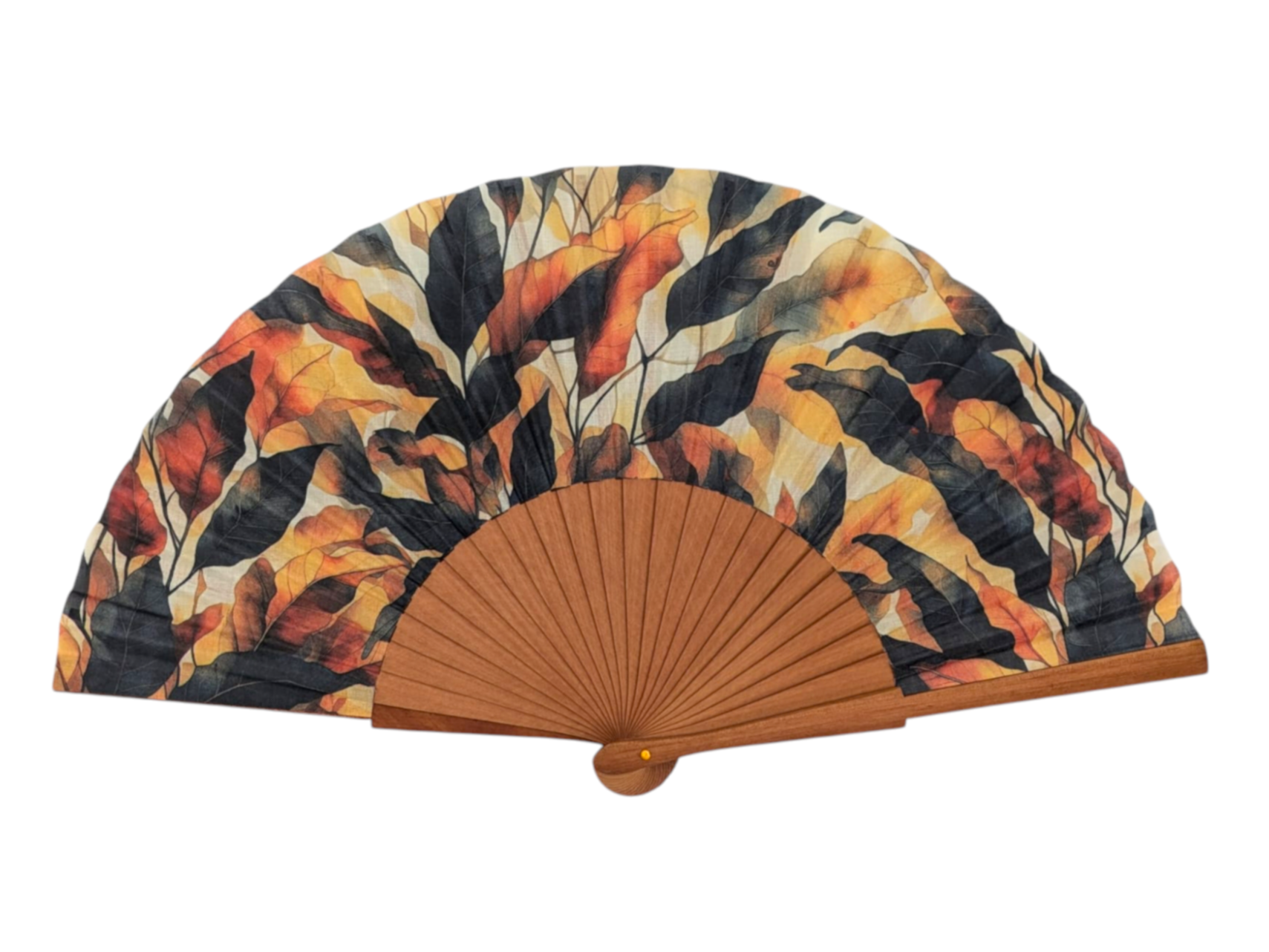 Abanico Pinceladas de Otoño Fan 🍂🍁