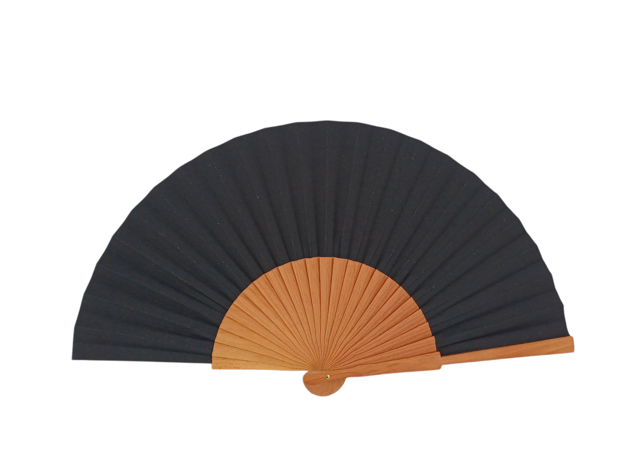 Abanico liso ancho de colores