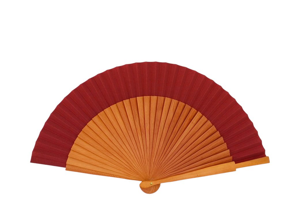 ABANICO LISO MEDIO · Peral · 23 cm