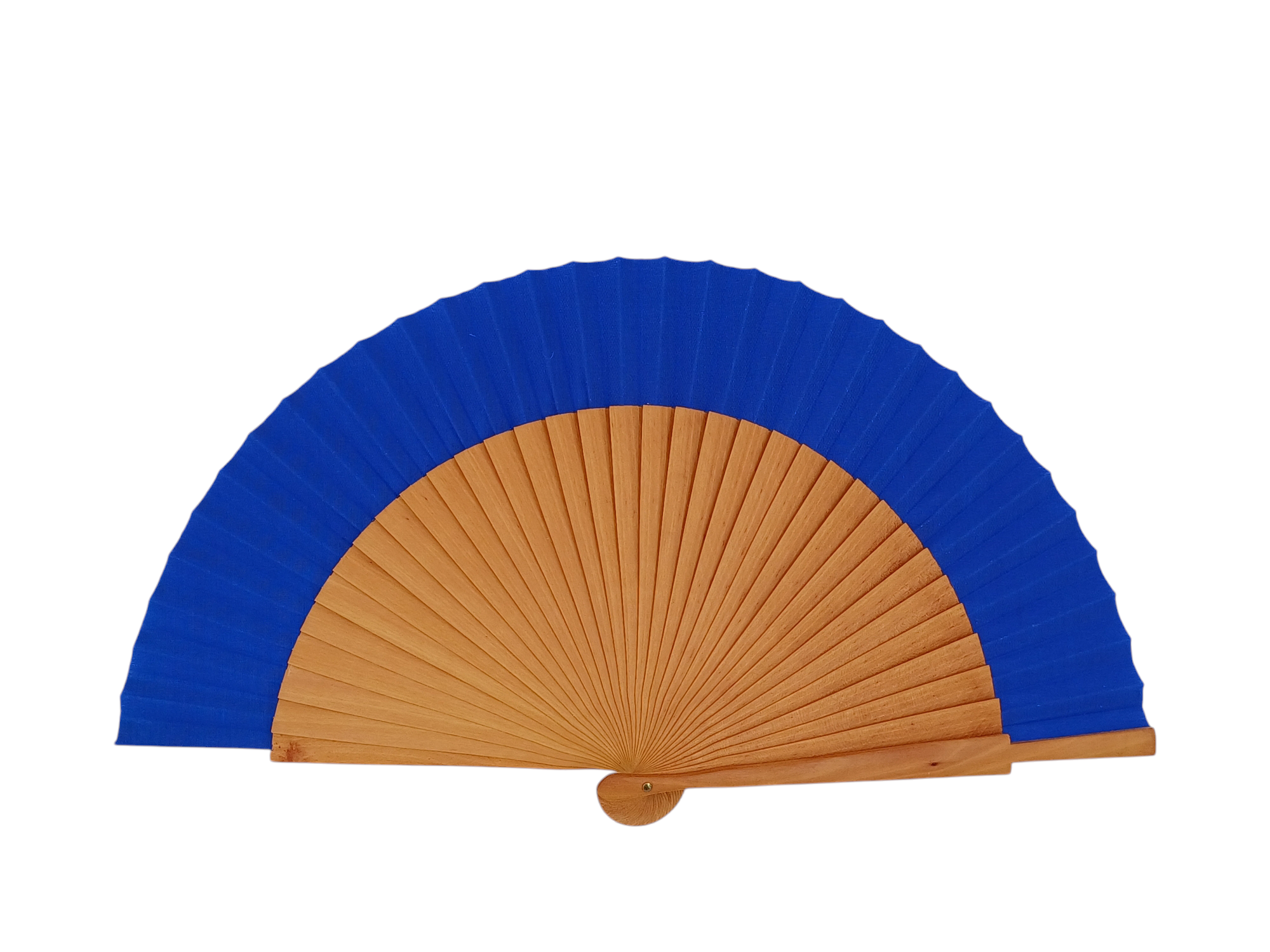 Abanico liso de colores