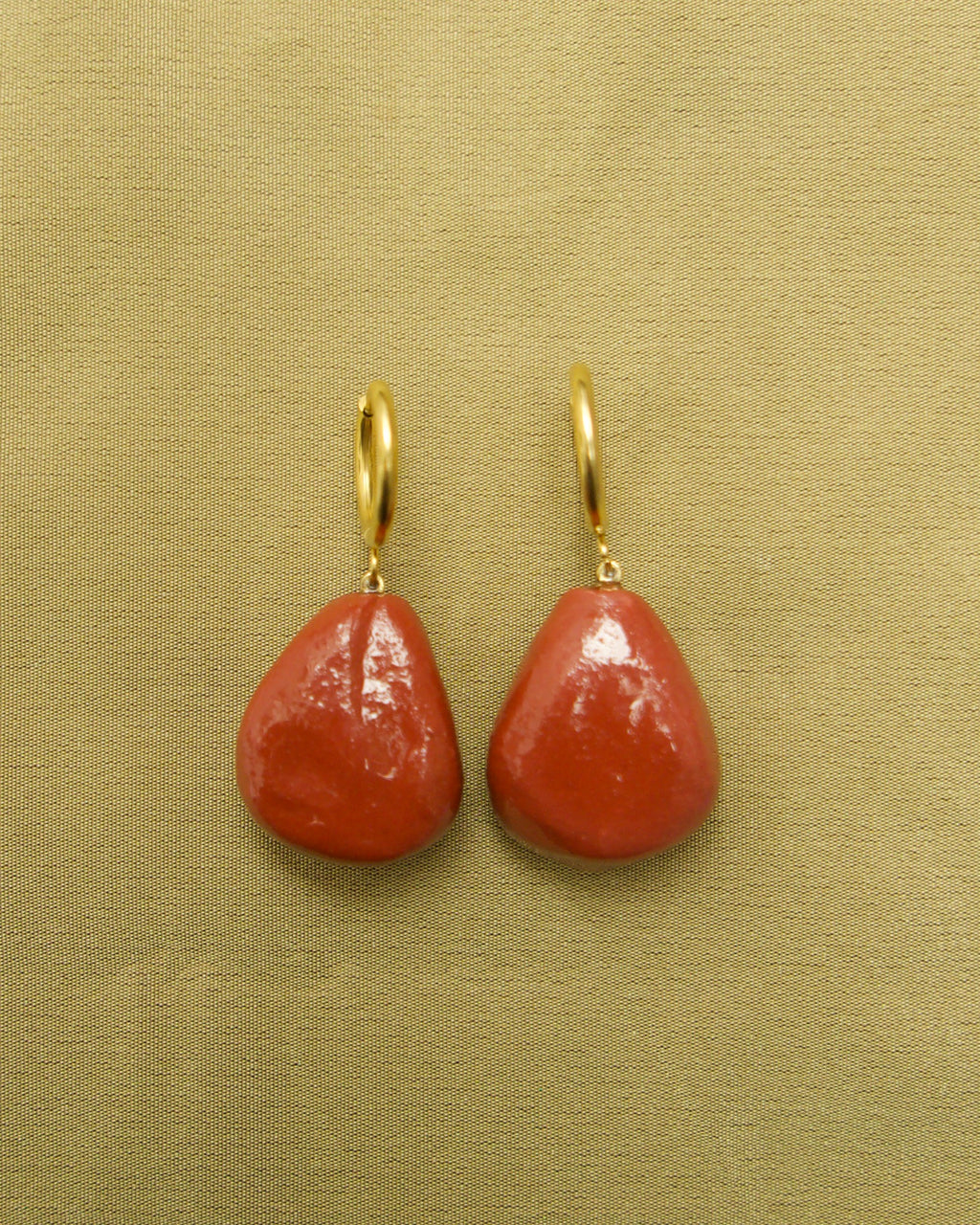 Pendientes Gota Teja