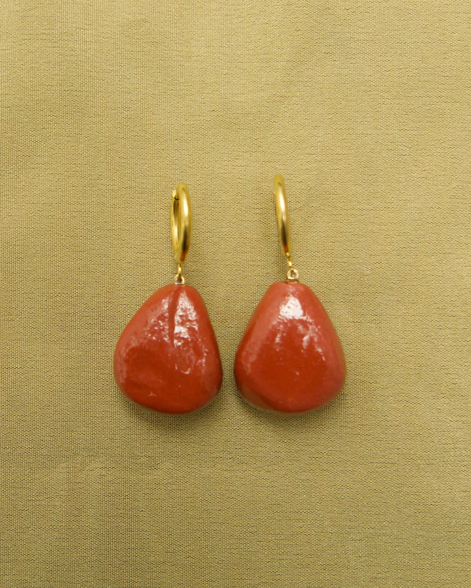 Pendientes Gota Teja
