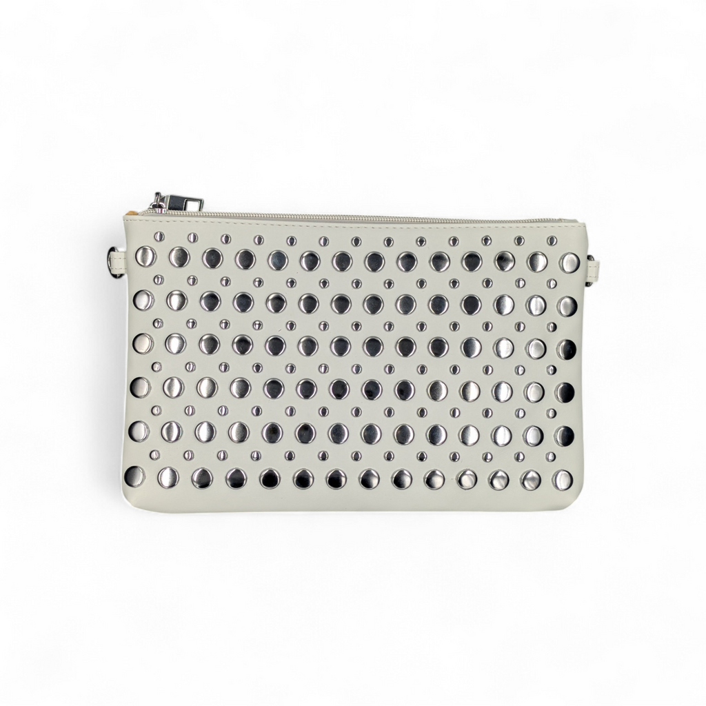Bolso Studded Cream
