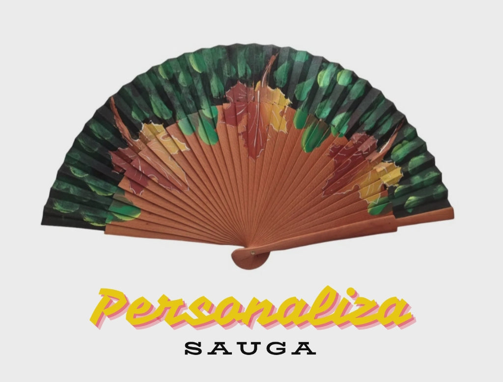 Abanico Morera Ámbar