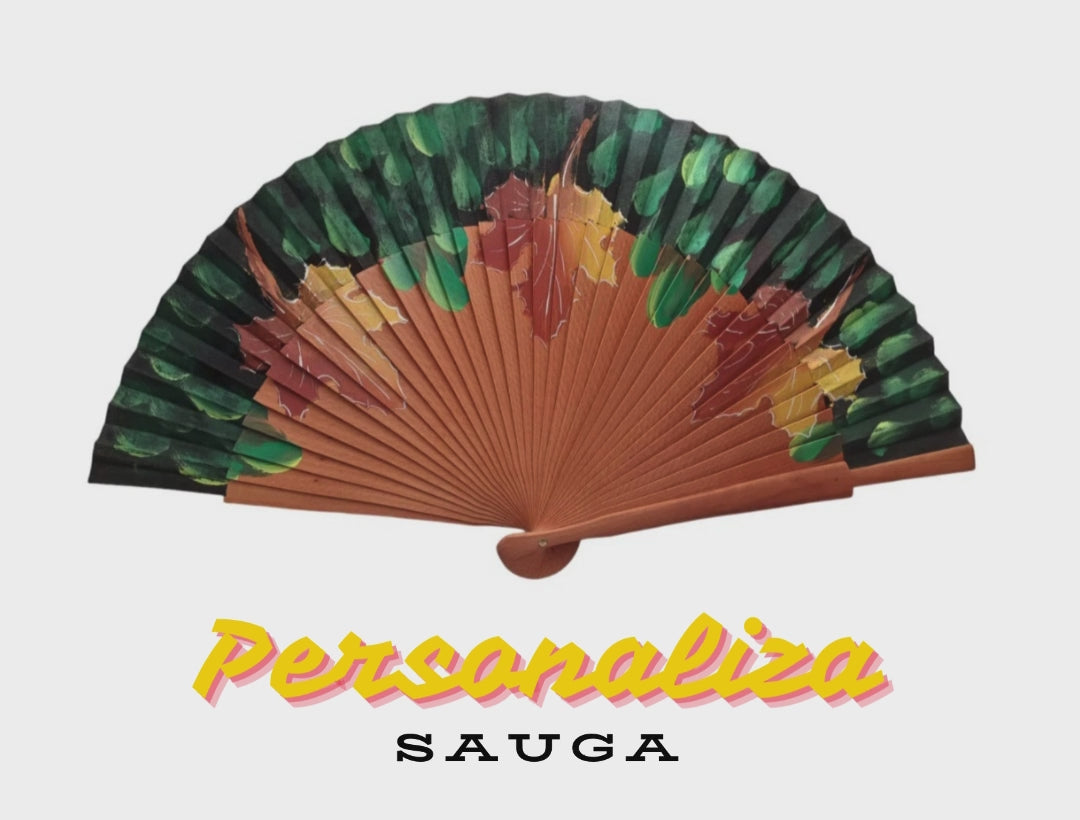 Abanico Morera Ámbar