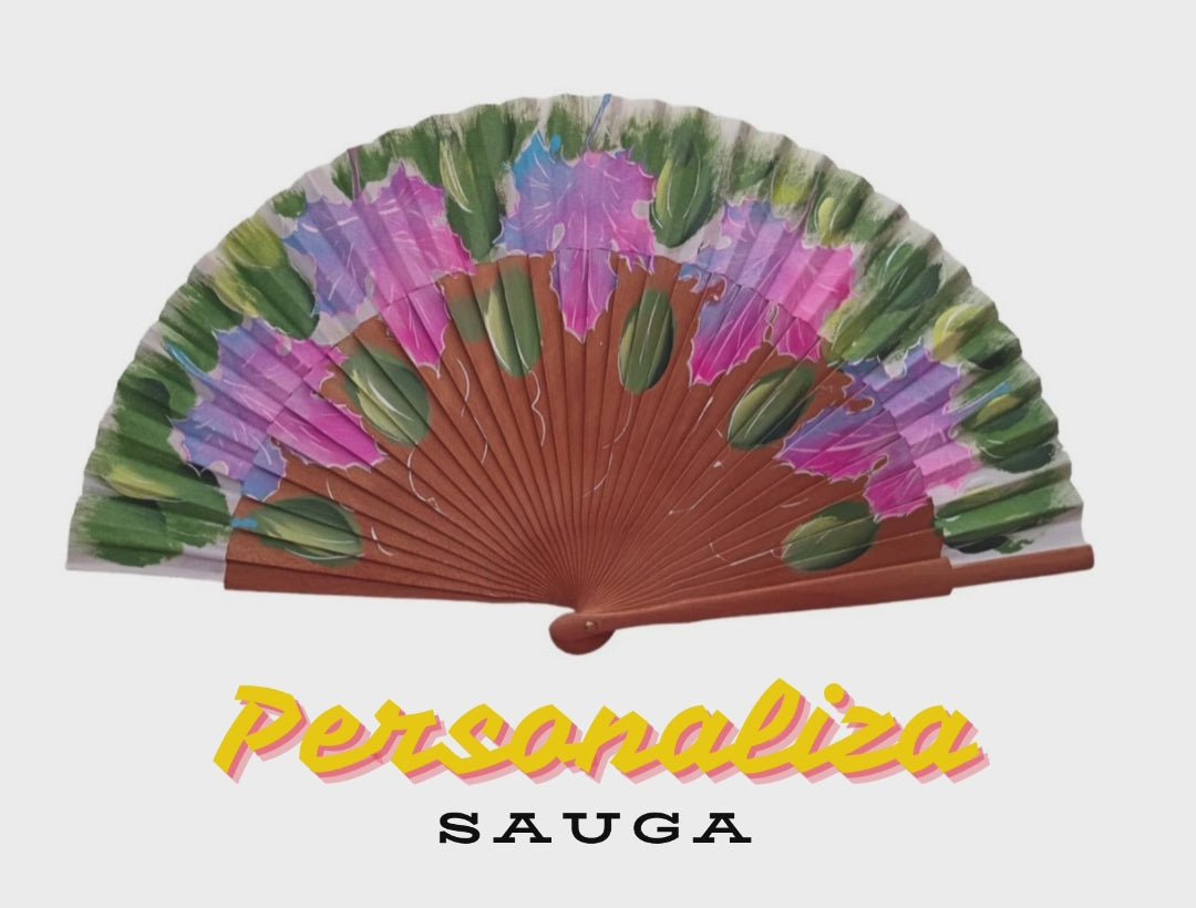 Abanico Morera Ámbar