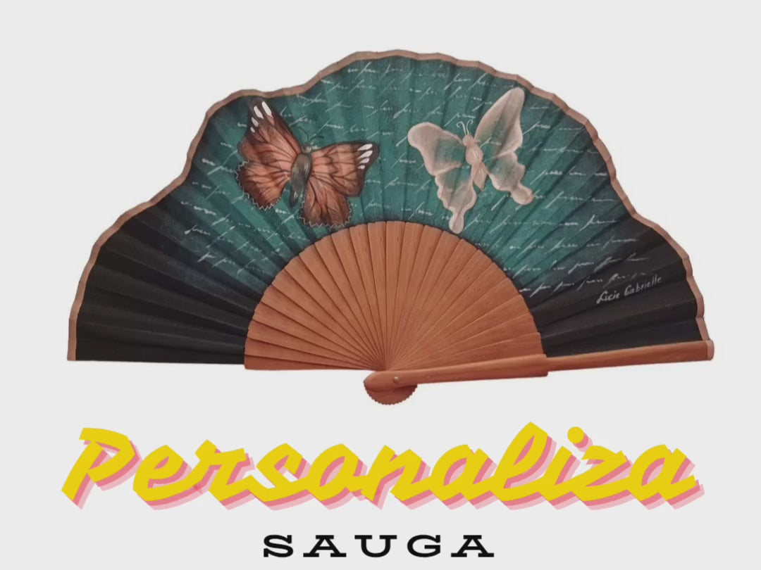 Abanico Susurros de Mariposa