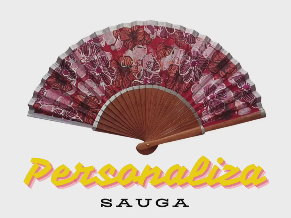 Abanico Abstracto Floral