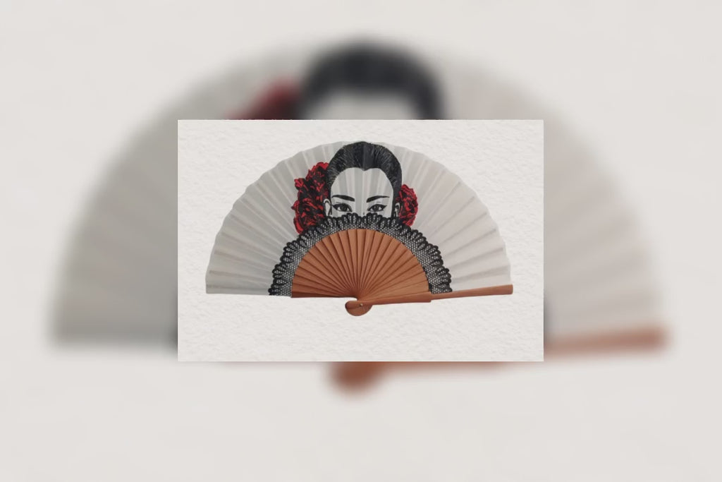 Abanico Pasión Flamenca