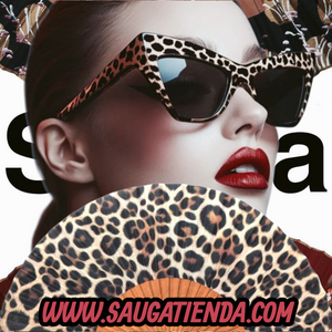 Abanico Fiera Elegancia Fan ✨🐆