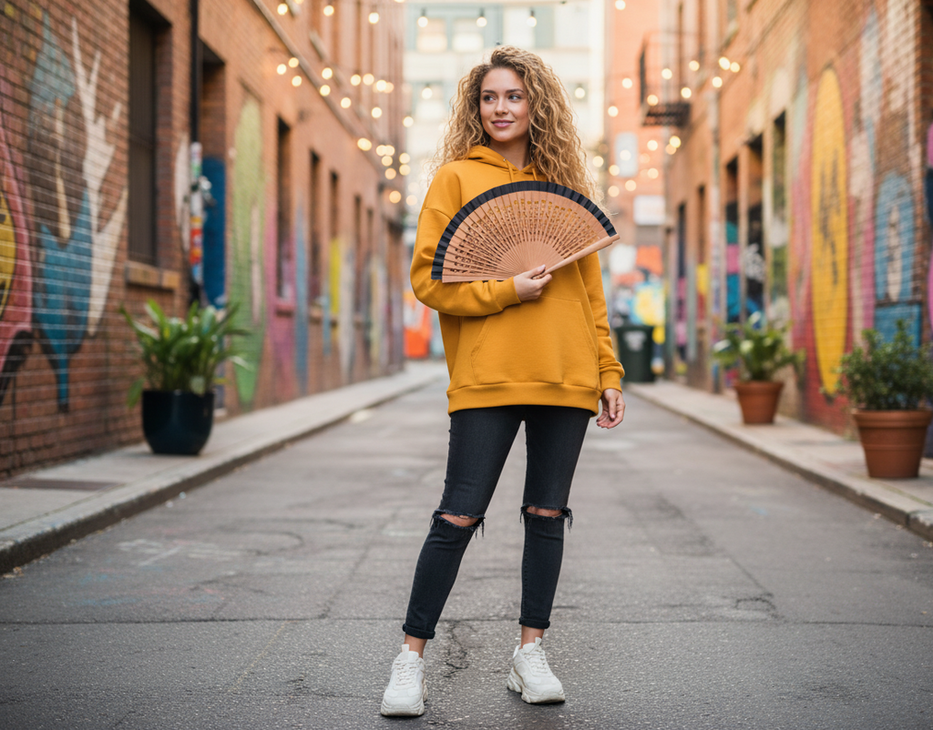 Abanico Brisa Tallada